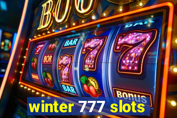 winter 777 slots